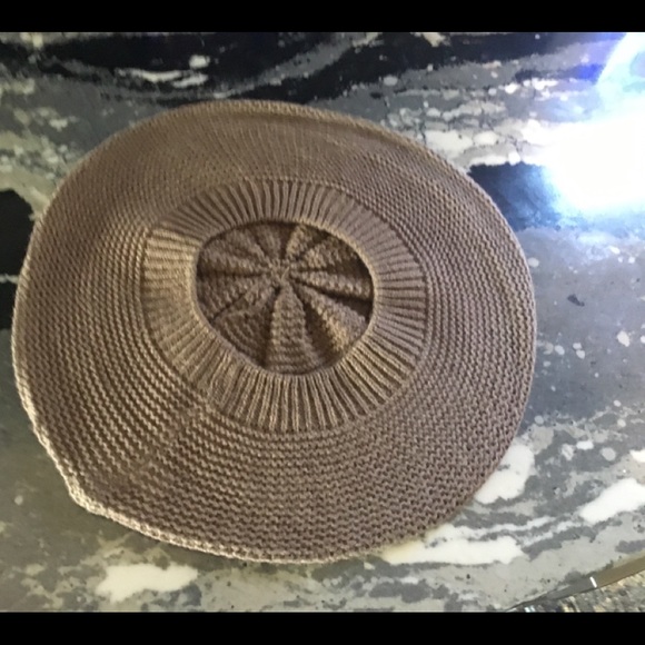 French Knit Brown New Hat - Picture 10 of 12
